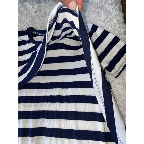 Copper Key Women’s Sz. S Blue & White Striped Top. Exc. Condition - Picture 2 of 8